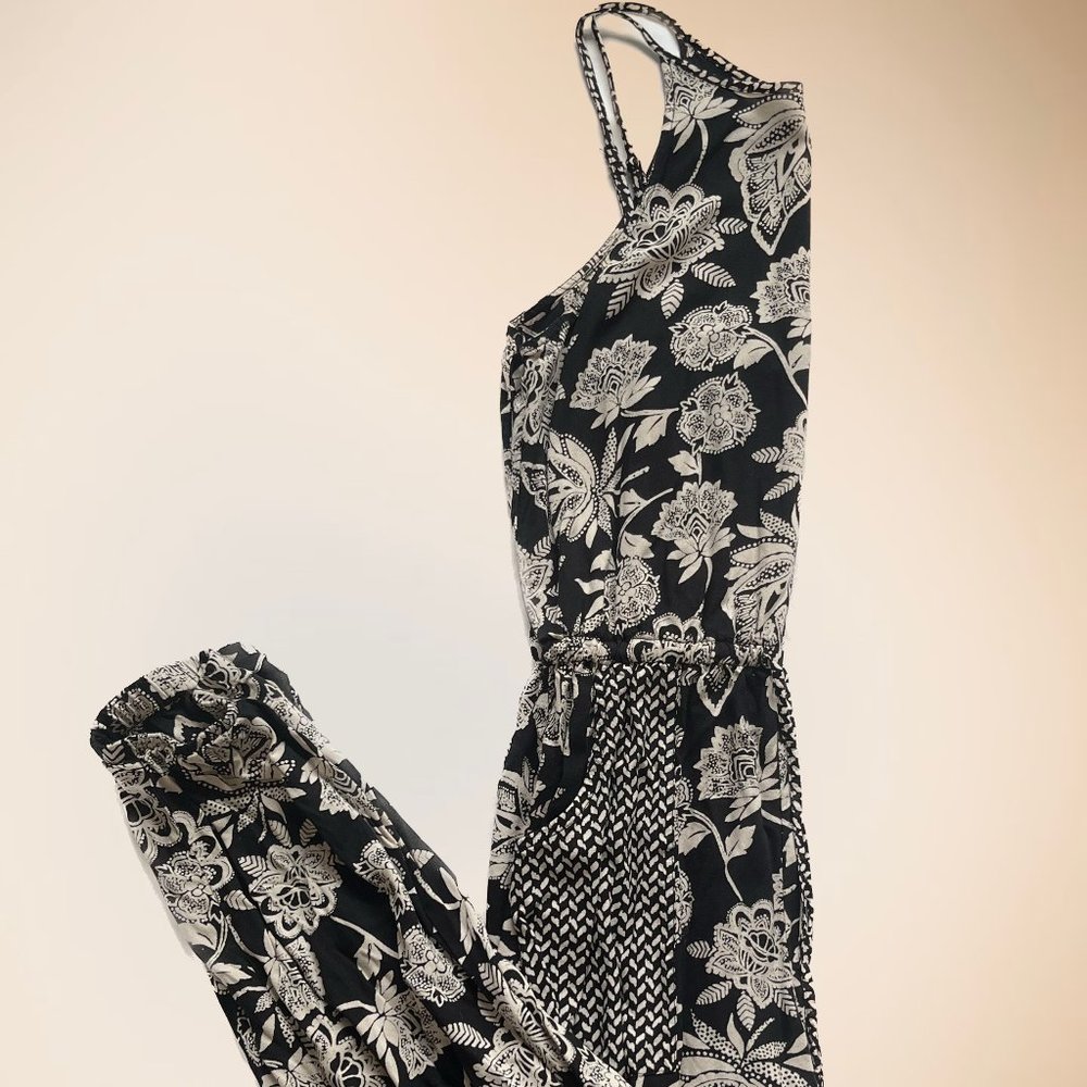 American Eagle black & tan Jumpsuit